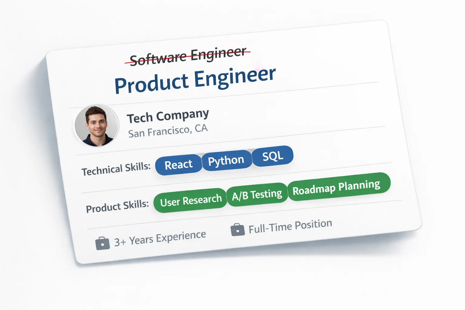 Product Engineer conectando ingeniería y gestión de producto