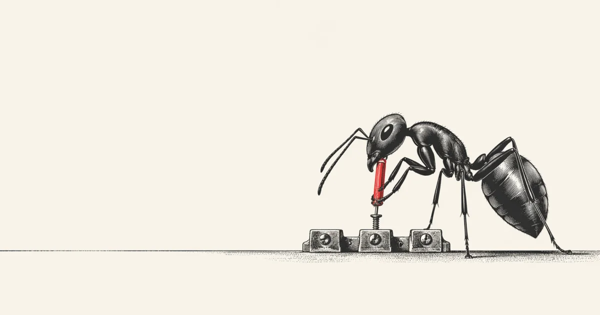 El escritorio de un polímata con herramientas de múltiples oficios